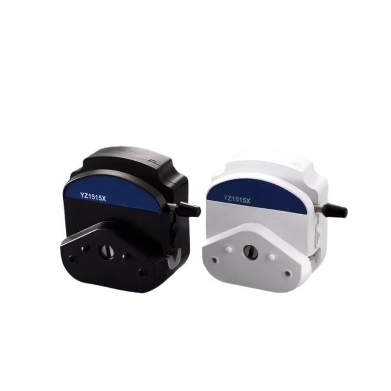 1pcs High Flow Peristaltic Pump Head YZ1515X - Anti-Corrosion, Laboratory Analyzer, 5-400 RPM, for Various Tubing Sizes(White,with 6rotor)