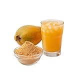 100% Papaya Pulver, 150g reines Fruchtpulver ohne Zusätze, fein gemahlen aus Papaya, natürliches Obstpulver für Smoothies, Joghurt, Backen & Shakes, Vegan, schonend getrocknet, Geschmackspulver