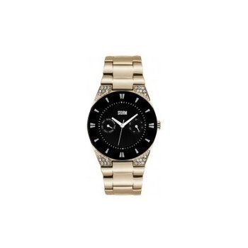 Storm London montre 47063/GD en acier doré au design futuriste unique