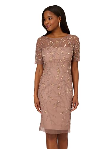 Adrianna Papell Women's Beaded Cocktail Dress, Stone, 6 : Clothing, Shoes & Jewelry - Amazon.com Adrianna Papell Women's Beaded Cocktail Dress, Stone, 6 : Clothing, Shoes & Jewelry - Amazon.com