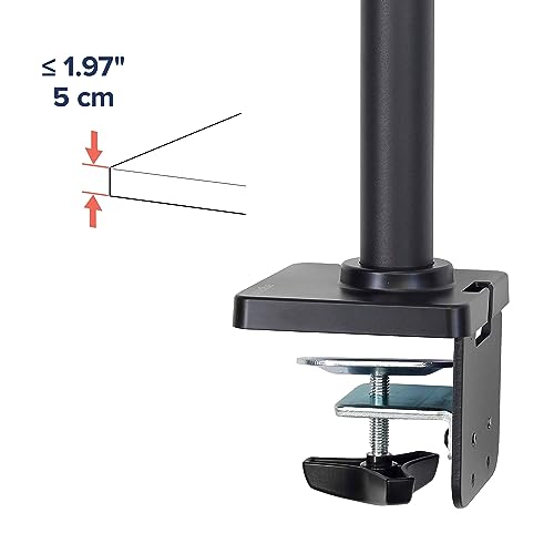 Ergotron – NX Single Monitor Arm, VESA Desk Mount – for Monitors Up to 34 Inches, 0 to 18 lbs – Matte Black by Ergotron - Image 8