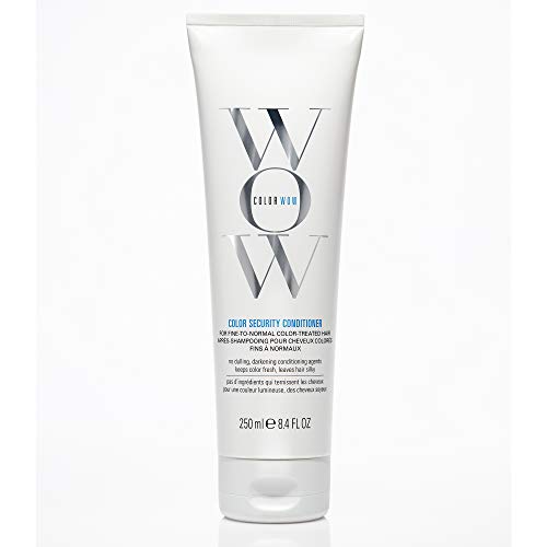 COLOR WOW - Acondicionador color security para cabello fino o normal, 250 ml
