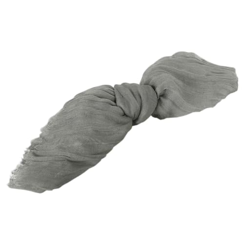 Servilletas de tela gris mate gauze 24x19 pulgadas pack 5 miniatura 7