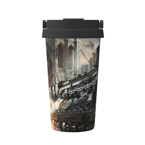 �X�`�[���p���N�S�� �}�O�J�b�v �ۉ� �R�[�q�[�J�b�v �R���r�j�J�b�v ��e�� �ۗ� �^���u���[�O���X Coffee Mug �g�у}�O �^��f�M �y�� �����^�� �X�e�����X�� �W�t�� �����^�� ���ڃh���b�v �v���[���g�� 500ml [���s�A���i]