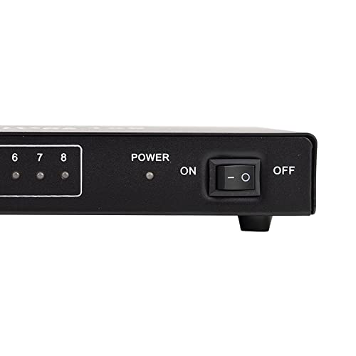Répartiteur HDMI 1.4 Premium 4Kx2K boîtier de distribution 8 ports