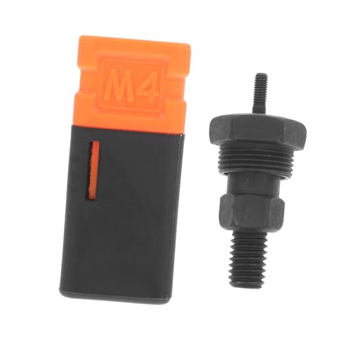 BRIGHTFUFU Cabezal Mandril Roscado para Remachadora Manual Accesorio Resistente de Acero para Tuercas Remache Repuesto Duradero Anticorrosión Compatible con Remachadoras Estándar