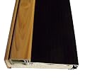 Exterior Inswing Threshold 4 9/16 inch with Composite Cap and Composite Bottom- Dark Bronze (72 inches Length -Uncut)