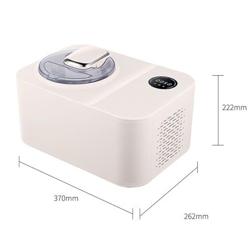 Eismaschine, Softeismaschine ohne Vorgefrieren mit LCD-Display, 1,2 Quarts Edelstahl-Innenraum, Maschine zur hausgemachten Eismaschine, leicht zu reinigen, for Kinder, Frozen Yogurt, Gelato, Sorbet – Bild 7