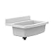 Produktbild Sanit Maxi Waschbecken (schlagfester Kunststoff, Granit, Fassungsvermögen 33 l, Überlauf, Zubehör) 60.013.B6.0099