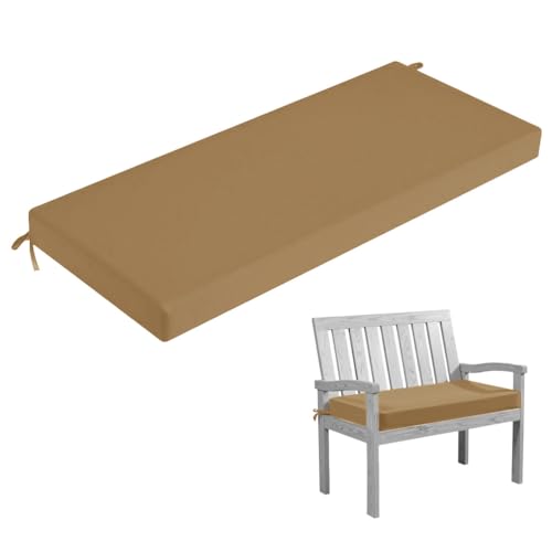 HJZPWB Cojin Banco Exterior Antideslizante Cojines para Banco Desenfundable Colchoneta Banco Jardin Comodidad Cojines Banco Exterior Jardin Lavable Cojin para Banco,H,45 * 45 * 5cm