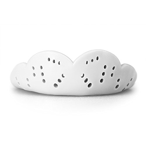 SISU Mouth Guards Max NextGen 2.4mm Custom Fit Sports Mouthguard for Youth/Adults, Snow