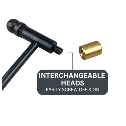Martillo multi cabeza ph-11600 con puntas intercambiables plana y curvada para taller 3