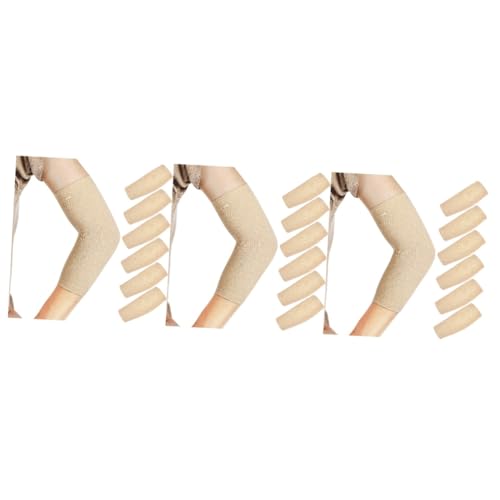PACKOVE 3sets 3 Pairs Breathable Forearm Sleeves for Arms Elbow Support for Sports Daily Use Comfortable Wrist Protector for Men Women for Tennis Basketball 3pairs*3