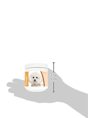 Image of Healthy Breeds Bichon Frise Omega HP Fatty Acid Skin and Coat Support Soft Chews 60 Count