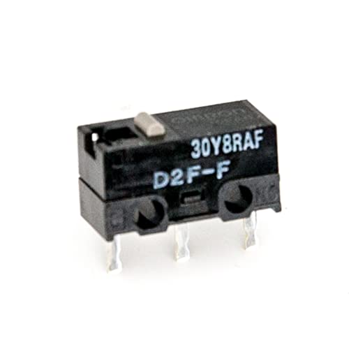 Omron Qty 2 Japan D2F-F Ultra Subminiature Basic Micro Switch Compatible with Razer Apple MS SteelSeries Mouse