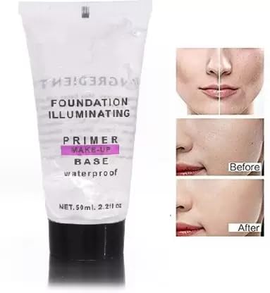 Glamezone PRIMER (Pack OF 2) Primer - 100 ml (WHITE) Primer - 100 ml (TRANSPARENT) 1