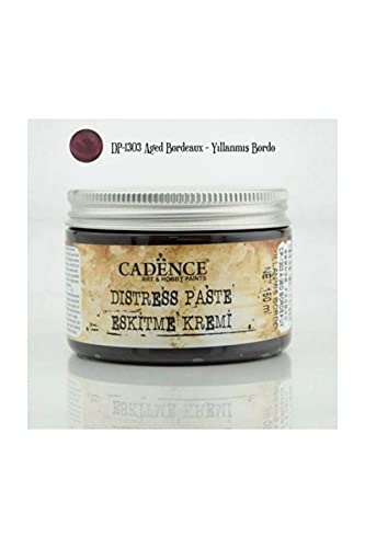 Cadence Patina al Agua Distress Paste Burdeos Antiguo 150ml Ref. DP1303