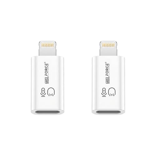 ���{�̒������ MSL FORCE USB-C(���X) to Lighting(�I�X) �C���z���ϊ��A�_�v�^ �}�C�N�E�ʘb�@�\�� (�A�b�v�������C���z���̂ݑΉ�) �����\DAC ul0155 (2�Z�b�g, Lighting�I�X to USB-C���X(�A�_