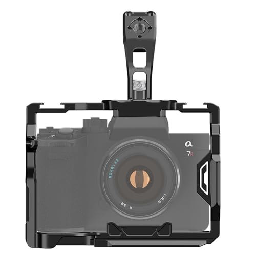 Camera handle top aluminium ergonomique avec bouton libération rapide - 3