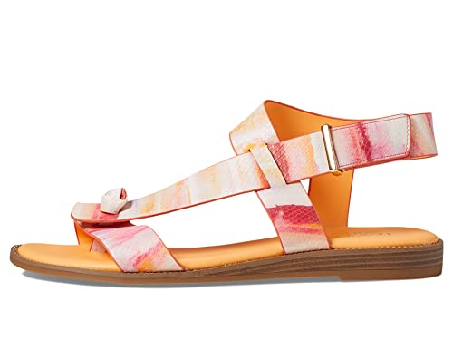 Image of Franco Sarto Womens Glenni Ankle Strap Flat Sandals