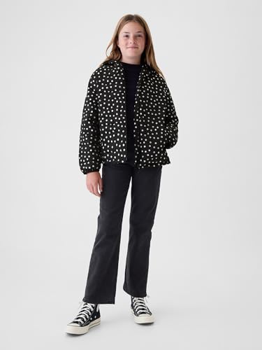 Image of GAP Girls' Logo Lightweight Puffer Jacket