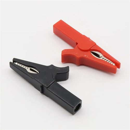 Sondas de cable tipo banana de 4 mm con pinza de cocodrilo de 55 mm para evitar fallos de lectura