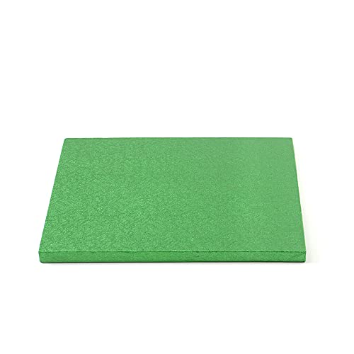 DECORA 0931833 Square CAKEBOARD Green 30X30X1,2H, 30 x 30 x 1.2 cm
