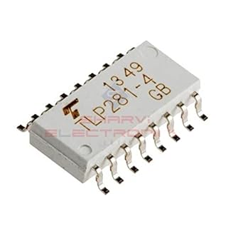TLP281-4 Transistor Output Optocoupler (SOIC-16 Package)