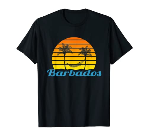 T-shirt Barbados Smiling Sunset – Palmiers Hamac T-Shirt
