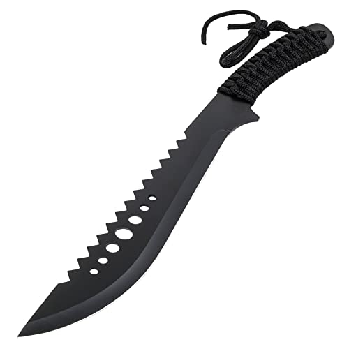 ASR Outdoor 15.5" Full Tang Machete with Serrated Spine