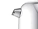 Dualit Classic Kettle - Polished Stainless Steel with Black trim- Quiet boiling kettle - 90 Second Boil Time - 1.7L Capacity, 1.5kW