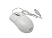 Produktbild MegAsept by Unotron Kabelmaus MA-12 mit Scrollrad | Spritzwasserschutz und abwaschbar Nach IP66/NEMA4X | Kunststoff mit Nanosilber versetzt | USB, Incl. PS/2 Adapter | Grau