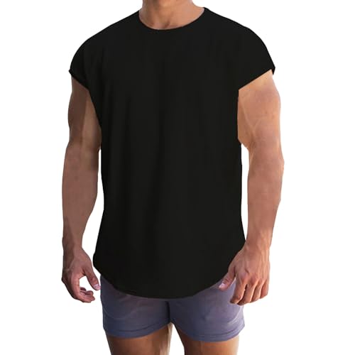 of Today Prime Mens Shirts Pack 2024 Men Gym Shorts Purple Wife Beater 4x Tank Tops For Men Big And...