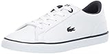 Lacoste baby boys Lerond Sneaker, White Navy, 8 Toddler US