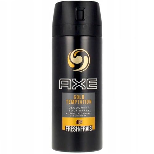 AXE GOLD TEMPTATION DESODORANTE 150ML VAPORIZADOR - el embalaje puede variar