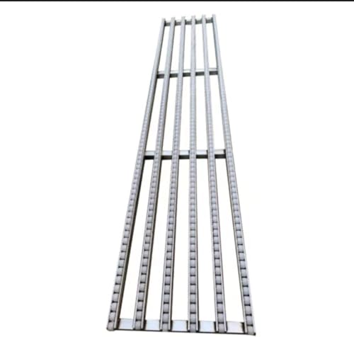 100cm Unpowered Roller Conveyor Table - 6-Slide Design for Warehouses & Factories - Heavy Duty Material Handling Solution for DIY Projects & Industrial Use