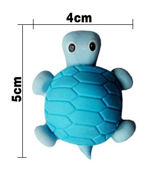 Amazon | DCMA 文房具 消しゴム 立体 3D 亀 タートル ウミガメ