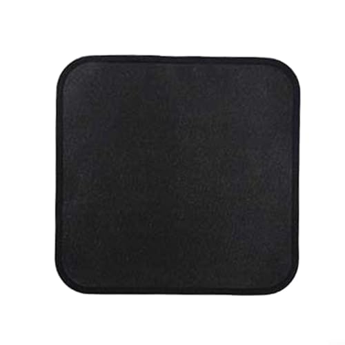 Alfombra protectora para suelo de barbacoa, ignífuga, resistente al calor, para barbacoa, patio, parrilla, manta resistente al fuego (350 x 340 mm)