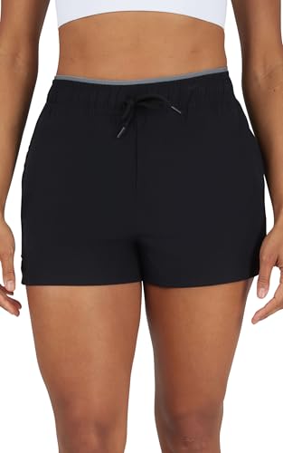 Yogalicious Relaxed Fit Running Short 3" Athletic 2-in-1 Inner Lining Lightweight Short with Drawstring and Pockets for Women3