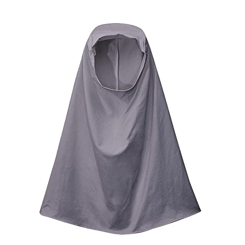 Muslim Islamic Abaya Dress for Girls Kids Prayer Dress with Jilbab Long Sleeve Maxi Kaftan Thobe Modest Scarf Dress Set3