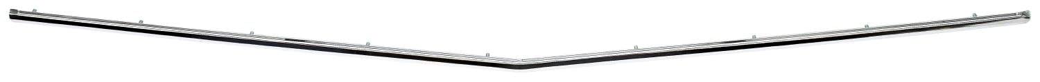 JEGS 79545 Front Edge Hood Molding 1967 Chevy Chevelle El Camino Chrome Finish S
