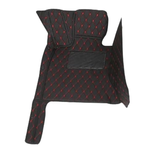 Tapis de sol sur mesure en cuir premium pour Mitsubishi Pajero 5 places
