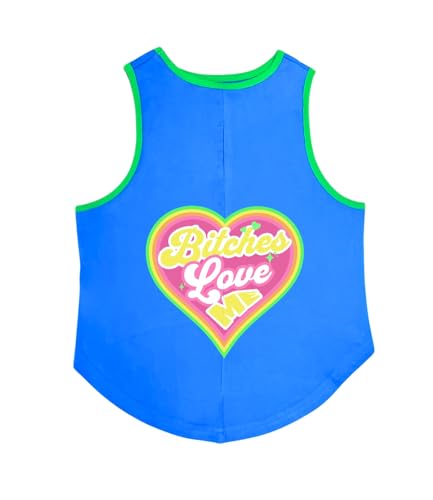 Image of CutiePaw T-Shirt for Dogs and Cats (Pack of 1) | Printed Pet T-Shirts | Dog T Shirts | Trendy Vest | Sleeveless Cotton Tshirt | Comfortable & Breathable Pet Clothing | Summer Tshirts for Dogs and Cats