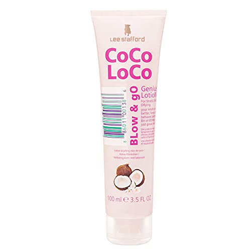 Lee Stafford Coco Loco Blow & Go Genius Lotion - Hair Smoothing blow dry lotion