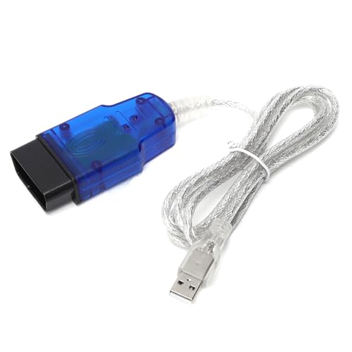 ERYUE Car Diagnostic Cable USB Interface, Test Line Fingerprint Cover, Supports 409.1 or Earlier with Terminal K, L Bus Communication, Diagnostic Connector for A2,A3, Cabriolet,