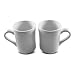 8 Oz. (Ounce) White Diner Style Coffee Mug, Coffee Mugs, Coffee Bar Cups, Restaurant Quality - Two (2) Sets