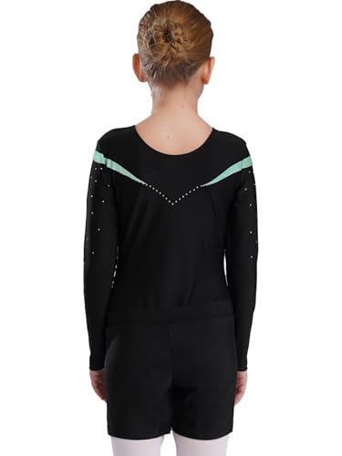 Turnanzug für Mädchen von FEESHOW – Gymnastikanzug und Ballettbody