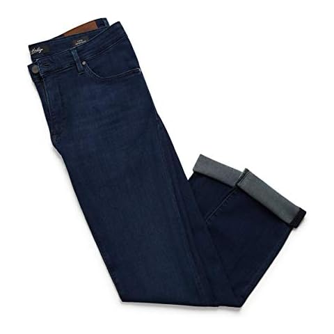 34 Heritage Men's Charisma Comfort Rise Relaxed Straight Leg Jeans, Deep Shaded Ultra, 42 x 32 Cover