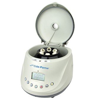 Cole-Parmer C881 Micro centrifuge with 6-place 12 mL Tube Rotor, 120VAC