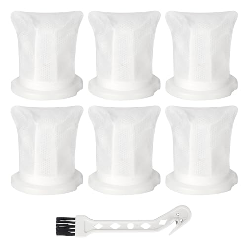 6 Stück Filter für Vorwerk Kobold VC100 mit Reinigungsbürste Ersatz Staubsauger für Vorwerk Handstaubsauger für Kobold VC100 Filter für Vorwerk für Kobold VC 100
